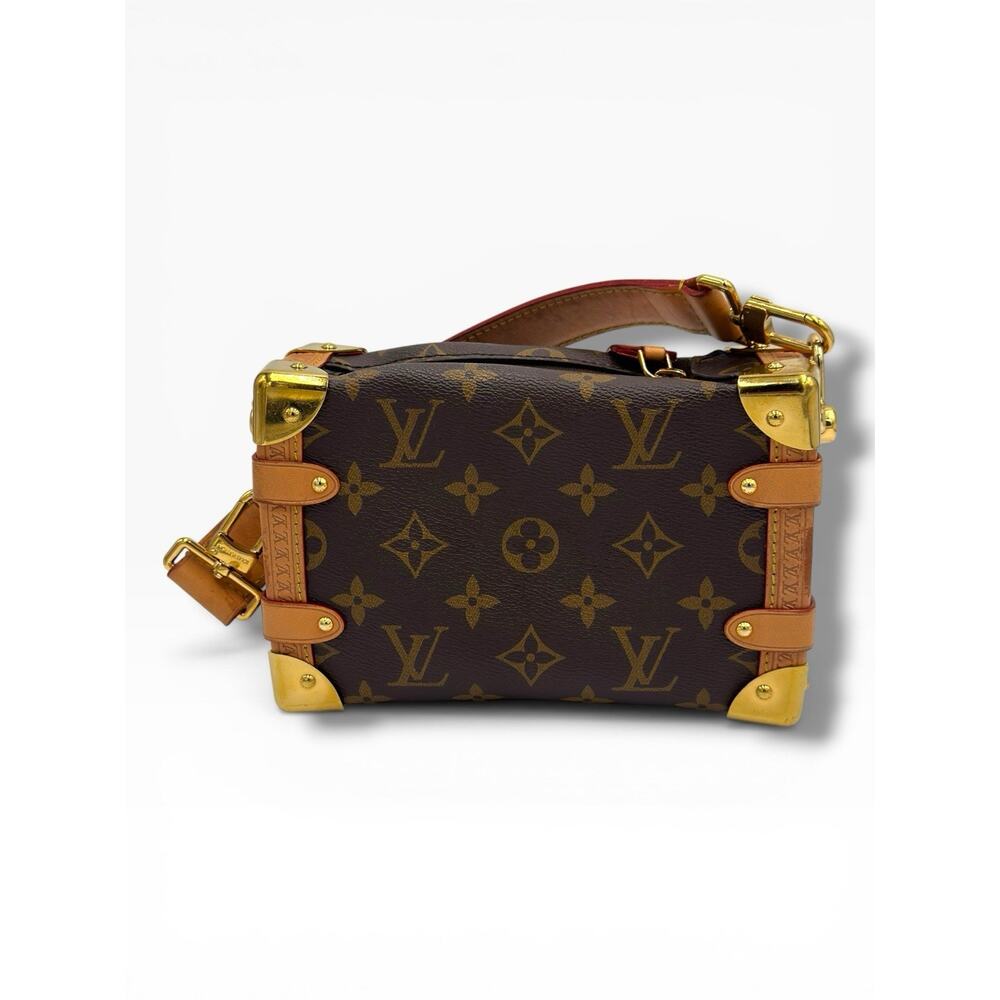 Side Trunk Handbag Monogram Canvas PM - Picture 7 of 16